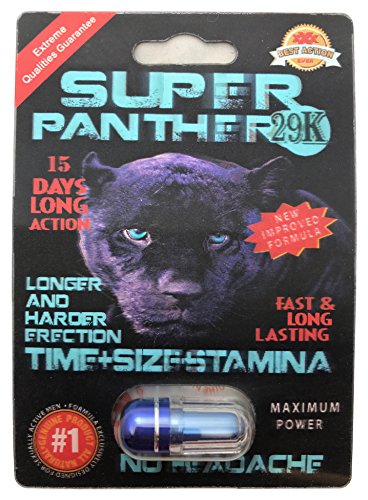 Super Panther 29K 3D - Feel even MORE POWER - Time Size Stamina - (20 Pack)...